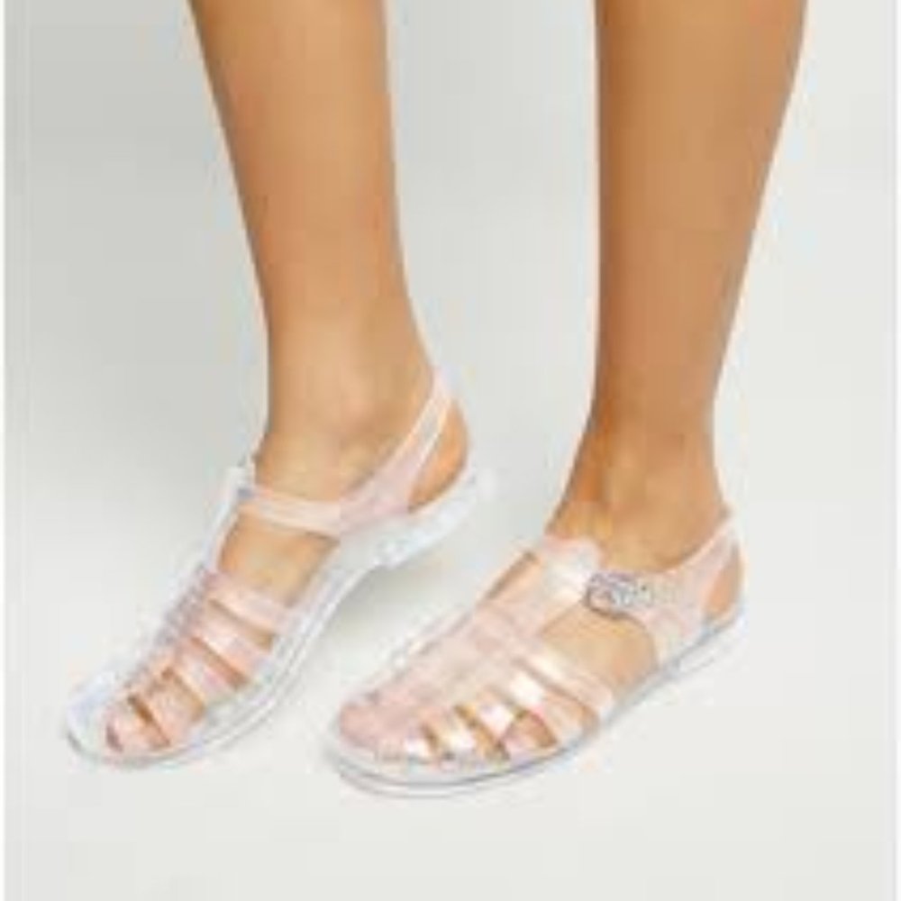 Flat Jelly Sandals - Picture 2 of 11